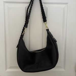 JULES KAE - crossbody black vegan leather bag